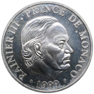 Monaco 100 Francs 1999 - Rainier III (1949-2005) - Anniversary of Reign