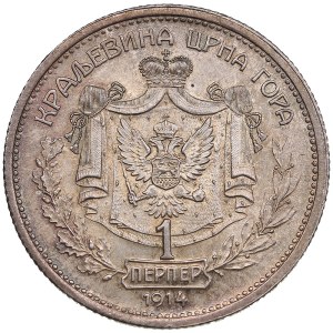 Montenegro 1 Perper 1914 - Nikola I (1910-1918)