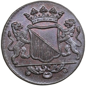 Netherlands, Utrecht 1 Duit 1755