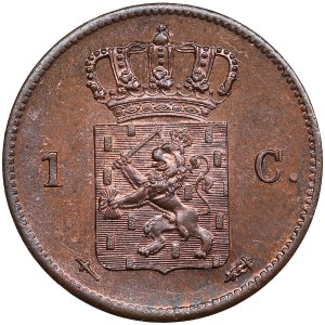 Netherlands 1 Cent 1863 - Willem III (1849-1890)