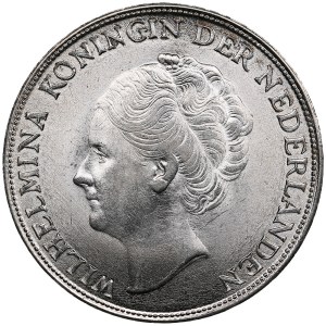 Netherlands 1 Gulden 1943 - Wilhelmina I (1890-1948)