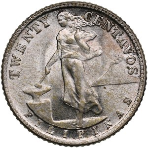 Philippines, USA 20 Centavos 1944