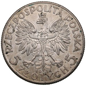 Poland 5 Złotych 1934