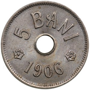 Romania 5 Bani 1906 J