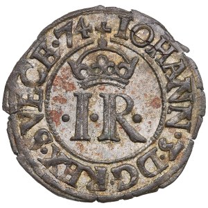 Sweden 1/2 Öre 1574 - Johan III (1568-1592)