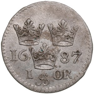 Sweden 1 Öre 1687 - Karl XI (1660-1697)