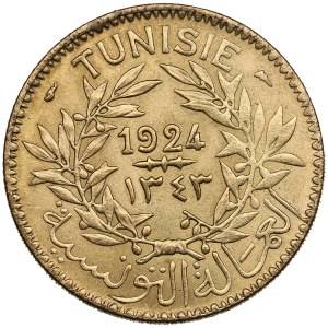 Tunisia 2 Francs 1924