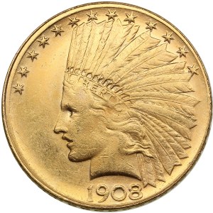 USA 10 Dollars 1908 D
