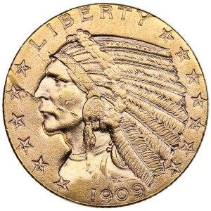 USA 5 Dollars 1909 D
