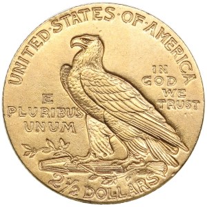 USA 2 1/2 Dollars 1911