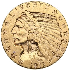 USA 5 Dollars 1911 S