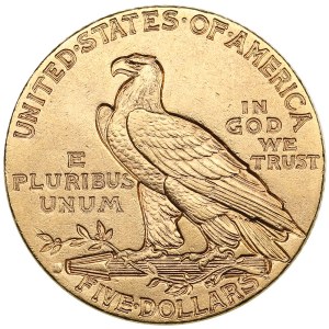 USA 5 Dollars 1911 S