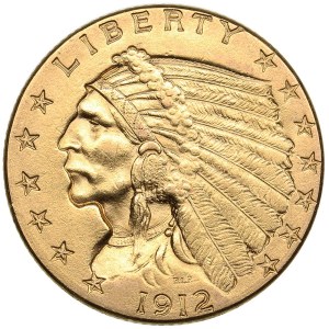 USA 2 1/2 Dollars 1912