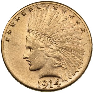 USA 10 Dollars 1914 D
