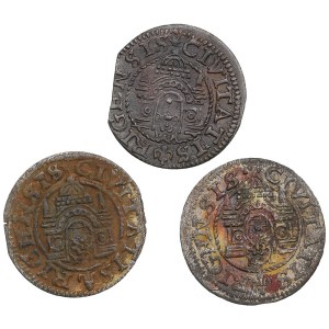 Riga Free City Schilling 1574, 1575 (3)