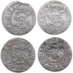 Small collection of Riga, Poland Solidus 1598 (4)