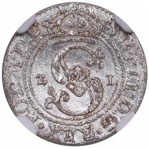 Riga, Poland Solidus 1621 - Sigismund III (1587-1632) - NGC MS 65