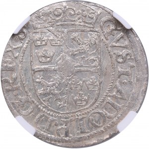 Riga, Sweden 1/24 Taler 1622 - NGC MS 64