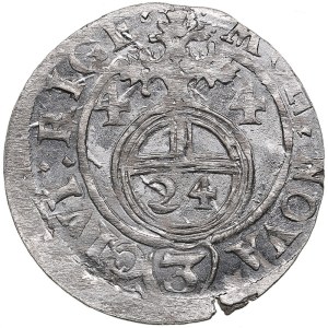 Riga, Sweden 1/24 Taler 1644 - Kristina (1632-1654)