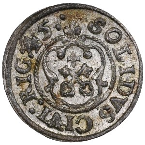 Riga, Sweden Solidus 1645 - Kristina (1632-1654)