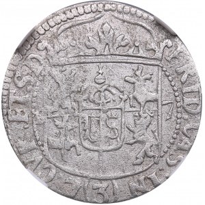 Courland, Poland 1/24 Taler 1687 - NGC AU DETAILS