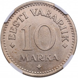 Estonia 10 Marka 1925 - NGC MS 62