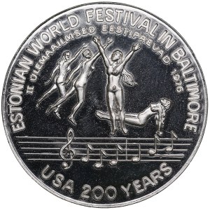 Estonia Medal 1976 - 2nd Estonian World Festival in Baltimore