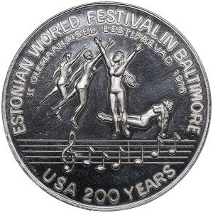 Estonia Medal 1976 - 2nd Estonian World Festival in Baltimore