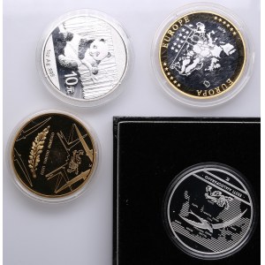 Collection of Commemorative coins, medals: Estonia, China (4)