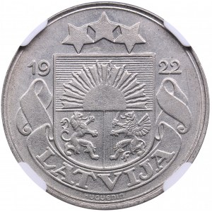Latvia 50 Santimu 1922 - NGC MS 62