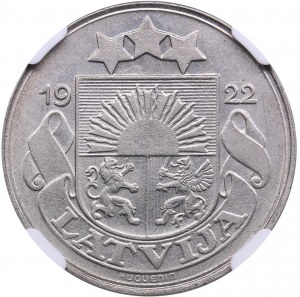 Latvia 50 Santimu 1922 - NGC MS 62