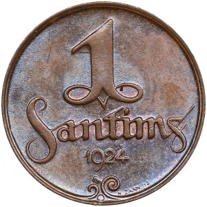 Latvia 1 Santims 1924