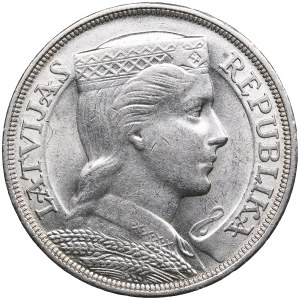 Latvia 5 Lati 1932