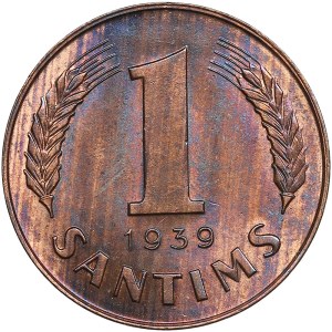 Latvia 1 Santims 1939
