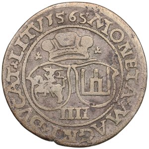 Polish-Lithuanian Commonwealth 4 Grosz 1565 - Sigismund II Augustus (1548-1572)
