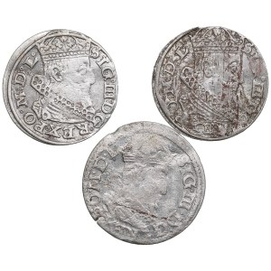 Polish-Lithuanian Commonwealth 1 Grosz 1625, 1626 - Sigismund III (1587-1632) (3)