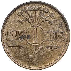 Lithuania 1 Centas 1925