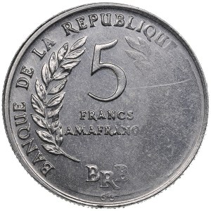 Burundi 5 Francs 1971 - Mint error