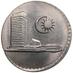 Malaysia 20 Sen 1982 - Mint error