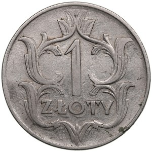 Poland 1 Zloty 1929 - Mint error