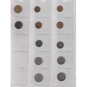 Collection of Russia coin set 2012 with mint errors - planchets (12)