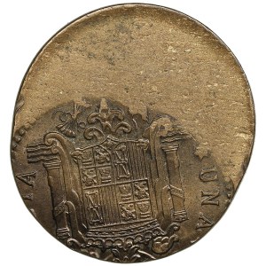 Spain 1 Peseta 1966 - Mint error
