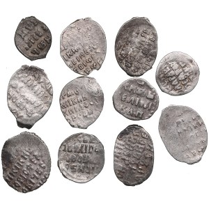 Collection of Russia wire coins (11)