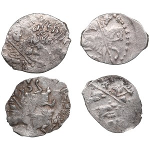 Group of Russia wire coins (4)