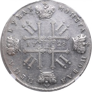 Russia Rouble 1728 - NGC AU DETAILS