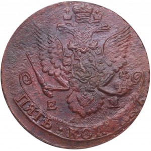 Russia 5 Kopecks 1785 EM - NGC UNC DETAILS