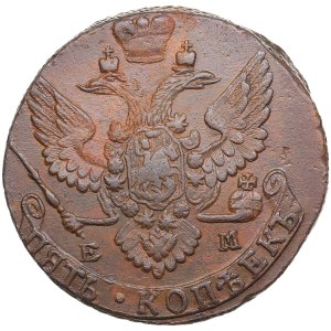 Russia 5 Kopecks 1791 EM