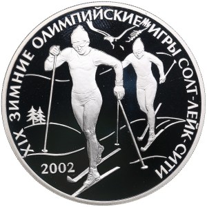 Russia 3 Roubles 2002 - Olympics Salt Lake 2002