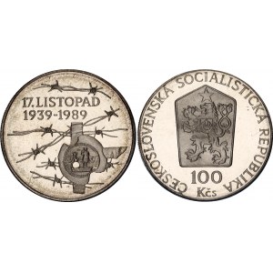 Czechoslovakia 100 Korun 1989