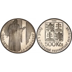 Czechoslovakia 500 Korun 1992 Proof